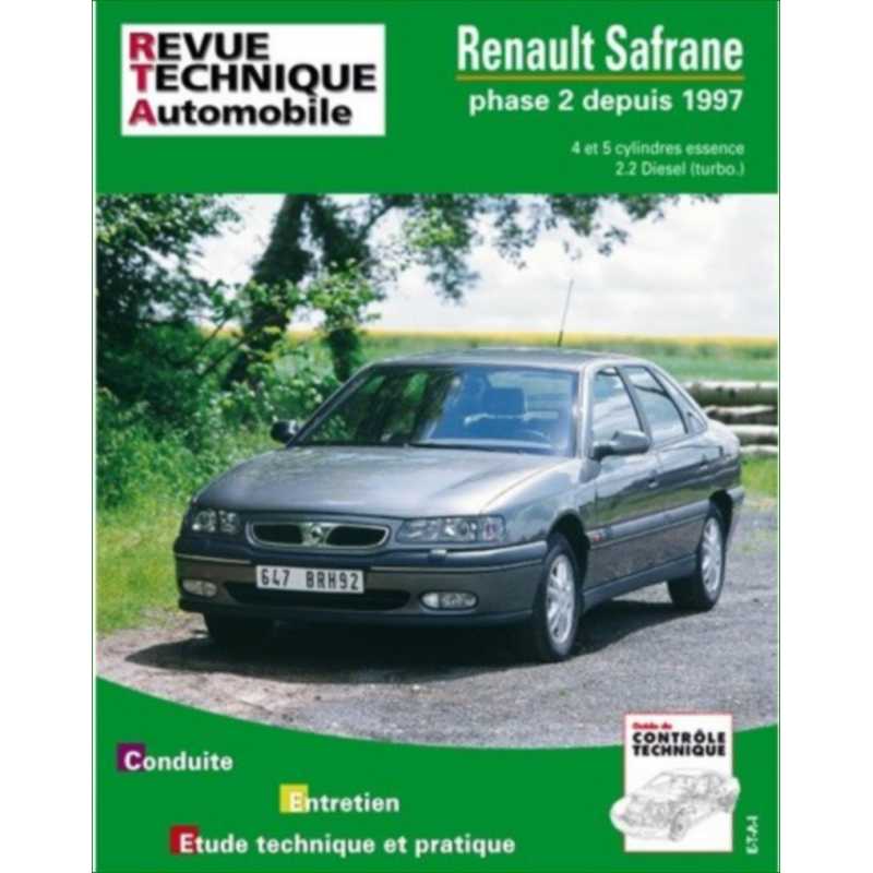 REVUE TECHNIQUE RENAULT SAFRANE DEPUIS 1997- RTA 617 | 9782726861714 |