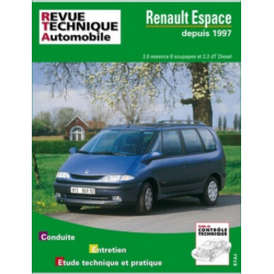 REVUE TECHNIQUE RENAULT ESPACE 3 (1996 à 2002) - RTA 603 | 9782726860311 | 2