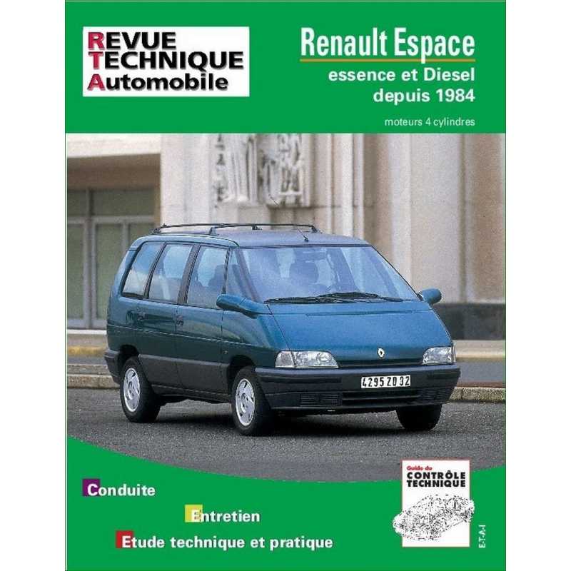 REVUE TECHNIQUE RENAULT ESPACE 2 (1991 à 1995) - RTA 709 | 9782726870914 |