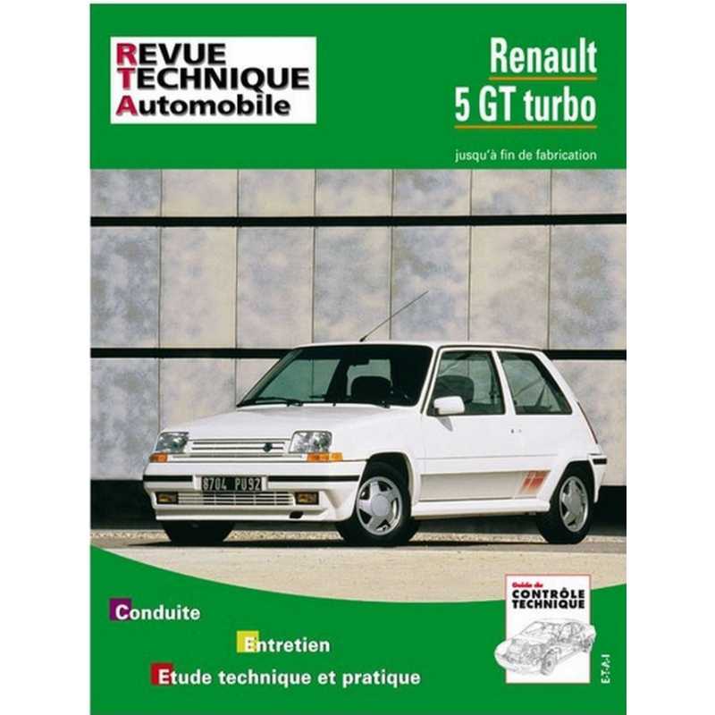 REVUE TECHNIQUE RENAULT 5 GT turbo (1984 à 1991) - RTA 464 | 9782726846445 |