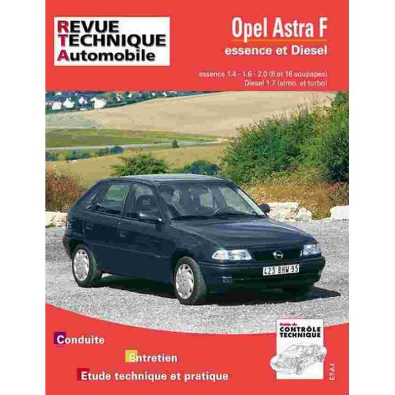REVUE TECHNIQUE OPEL ASTRA F - RTA 547 | 9782726854723 |