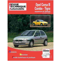 REVUE TECHNIQUE OPEL CORSA B - RTA 563 | 9782726856314 | 2