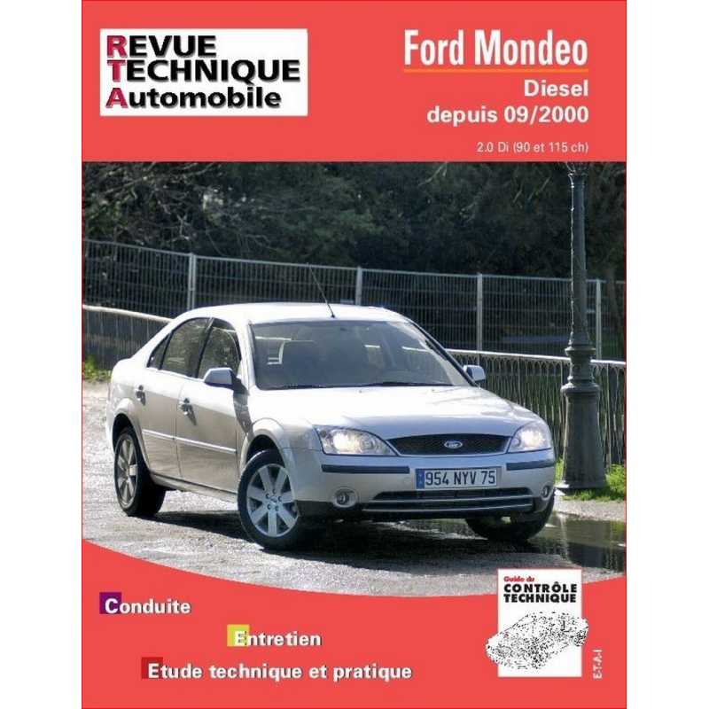 REVUE TECHNIQUE FORD MONDEO 2 (2000 à 2007) - RTA 648 | 9782726864814 |