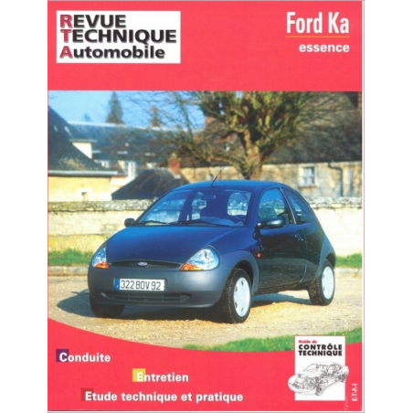 REVUE TECHNIQUE FORD KA (1996 à 2008) - RTA 604 | 9782726860410 |