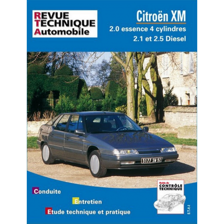 REVUE TECHNIQUE CITROEN XM (1989 à 2001) - RTA 701 | 9782726870129 |