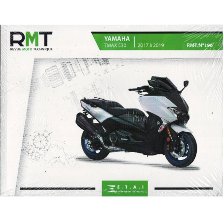 REVUE MOTO TECHNIQUE YAMAHA TMAX 530 de 2017 à 2019 / RMT 196 | 9791028308223 |