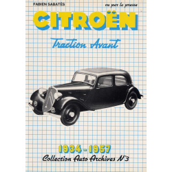 Citroën Traction Avant 1934-1957 | Auto Archives N°3 |