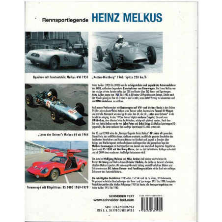 Rennsportlegende Heinz Melkus | 9783768857925 |