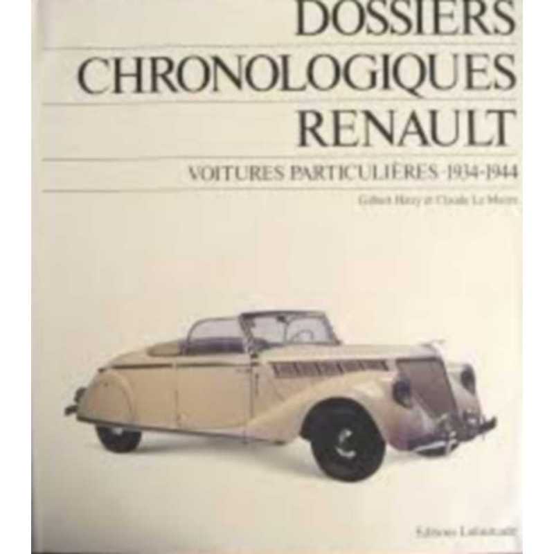 Dossiers chronologiques Renault Tome 6 (1934-1944) | Dossier Tome 6 |