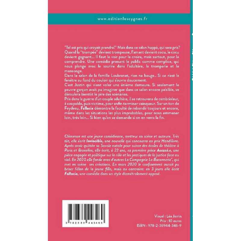 Fallacia De Clémence Baron Ed. les Cygnes 9782369443469