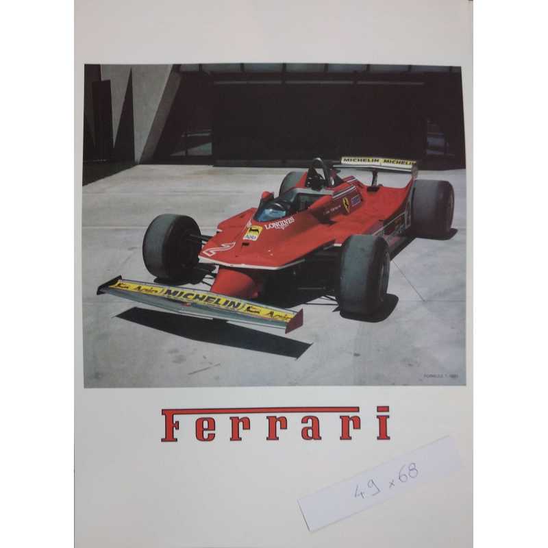 Affiche FERRARI Ferrari 312 T5 | Ferrari 312 T5 |