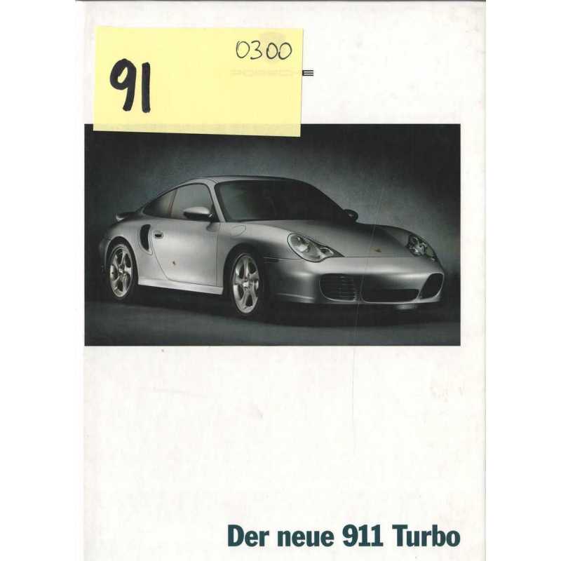 Catalogue PORSCHE 911-996 TURBO (03/2000) Allemand | PORS150 - Ref: WVK 171 010 00 D/WW﻿ |