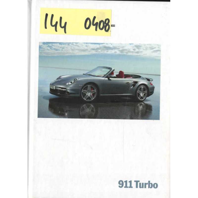 Catalogue PORSCHE 911-997 TURBO et TURBO CABRIOLET (04/2008) Néerlandais | PORS145 - Ref: WVK 235 591 09 NL/WW |