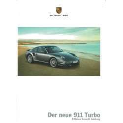 Catalogue PORSCHE 911-997 TURBO (05/2009) Allemand | PORS152 - Ref: WSLK 100 100 011 0 DE/WW |