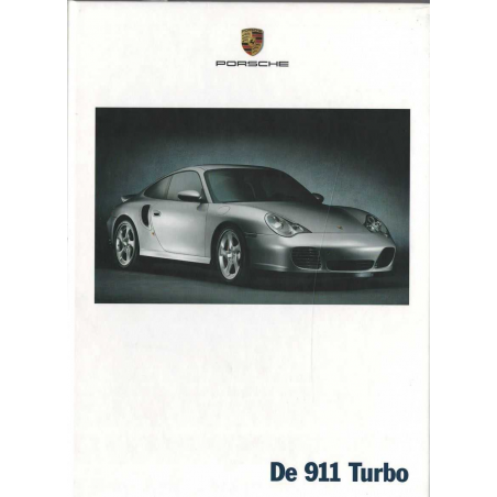 Catalogue PORSCHE 911-996 TURBO (07/2002) Néerlandais | PORS136 - Ref: WVK20819103 NL/WW |