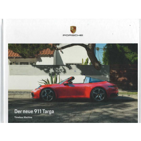 Catalogue PORSCHE 911-992 TARGA (05/2020) Allemand | PORS213 - Ref: WSLC 210 100 181 0 DE/WW |