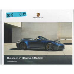 Catalogue PORSCHE 911-992 (01/2019) Allemand | PORS217 - Ref: WSLC 200 100 041 0 DE/WW |