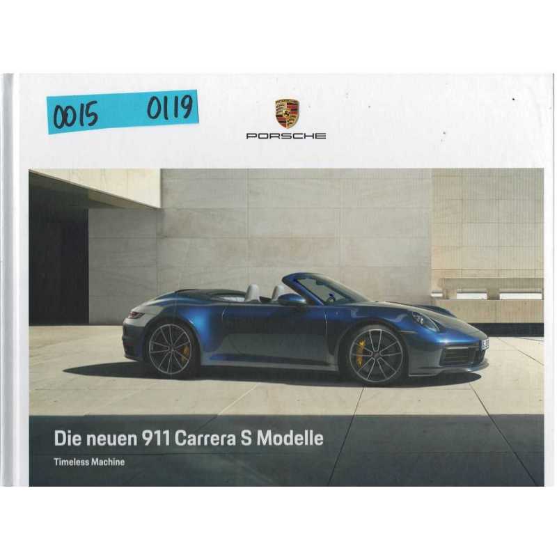 Catalogue PORSCHE 911-992 (01/2019) Allemand | PORS217 - Ref: WSLC 200 100 041 0 DE/WW |