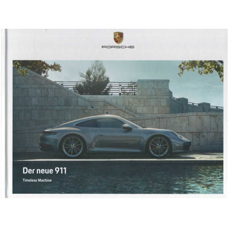 Catalogue PORSCHE 911-992 (11/2018) Allemand | PORS214 - Ref: WSLC 200 100 031 0 DE/WW﻿ |