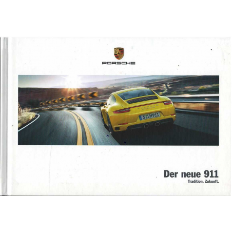 Catalogue PORSCHE 911-991 (03/2016) Allemand | PORS165 - Ref: WSLC170 100 011 0 DE/WW |