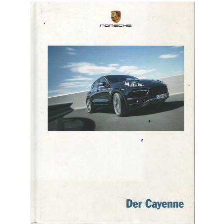 Catalogue PORSCHE Cayenne (02/2012) Allemand | PORS113 - Ref: WSLE1202000211 DE/DE |