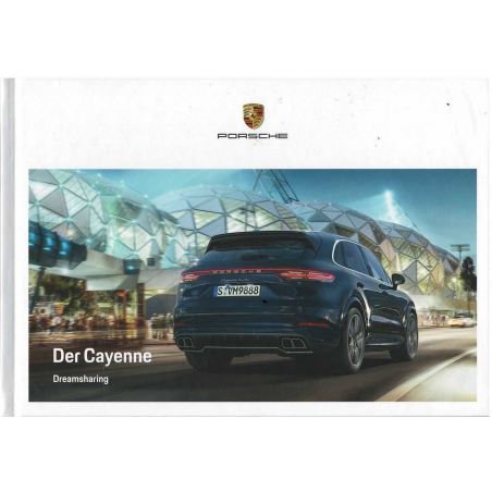 Catalogue PORSCHE CAYENNE (08/2019) Allemand | PORS154 - Ref: WSLE 200 100 031 0 DE/WW |