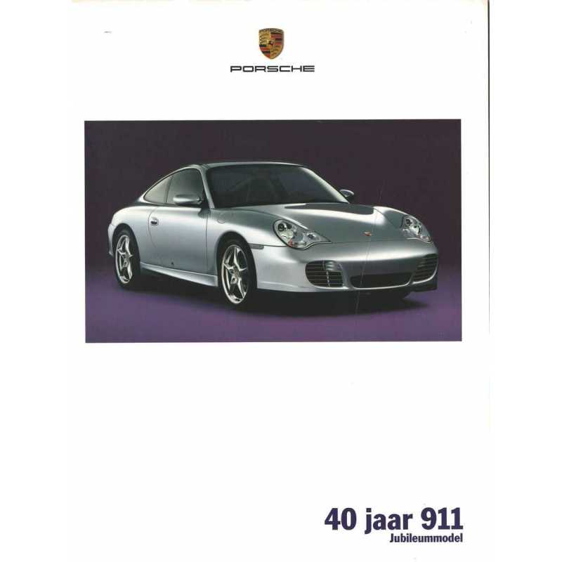 Brochure PORSCHE 911 (996) 2003 Néerlandais | PORS110 - Ref: WVK20779104 NL/WW |
