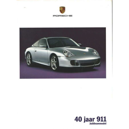 Brochure PORSCHE 911 (996) 2003 Néerlandais | PORS110 - Ref: WVK20779104 NL/WW |