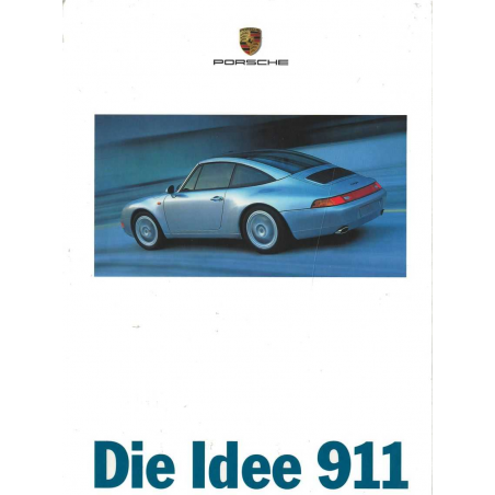 Catalogue PORSCHE 911 (993) Carrera, S, 4, 4S, Cabriolet, Targa et Turbo (03/1997) Allemand | PORS109 - Ref: WVK19510998 D/WW |