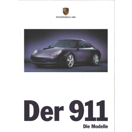 Catalogue PORSCHE 911-996 Coupé et Cabriolet (09/1998) Allemand | PORS143 - Ref: WVK 156 010 99 D/WW |