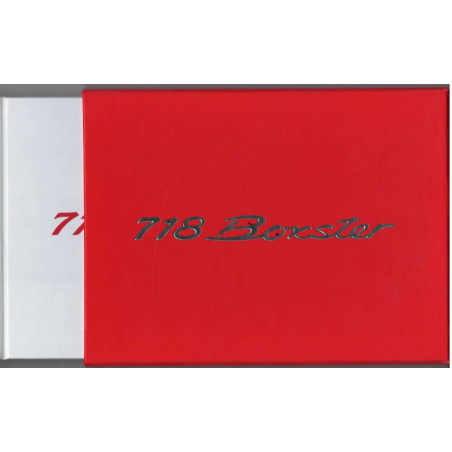 Catalogue PORSCHE 718 BOXSTER et BOXSTER S (12/2015) Allemand | PORS172 - Ref: WSRB 160 101 S310 DE/WW |