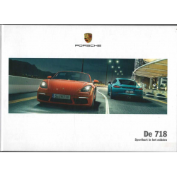 Catalogue PORSCHE 718 (Allemand) 03/2017 | PORS160 - Ref: WSLN 180 100 019 1 NL/WW |