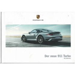 Catalogue PORSCHE 911-991 TURBO et TURBO S (05/2013) Allemand | PORS177 - Ref: WSLK 140 100 011 0 DE/WW |