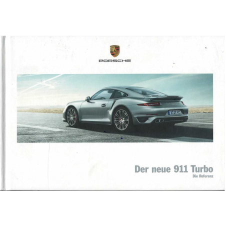 Catalogue PORSCHE 911-991 TURBO et TURBO S (05/2013) Allemand | PORS177 - Ref: WSLK 140 100 011 0 DE/WW |