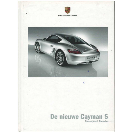 Catalogue PORSCHE CAYMAN S (06/2005) Néerlandais | PORS117 - Ref: WVK30509106 NL/WW |