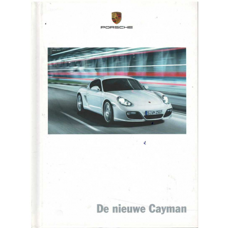 Catalogue PORSCHE CAYMAN (08/2008) Néerlandais | PORS118 - Ref: WSL10901123691 NL/WW |