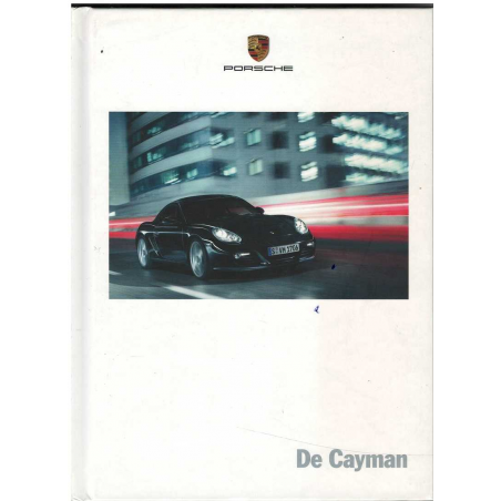 Catalogue PORSCHE CAYMAN (01/2010) Néerlandais | PORS121 - Ref: WSLI1101000191 NL/WW﻿ |