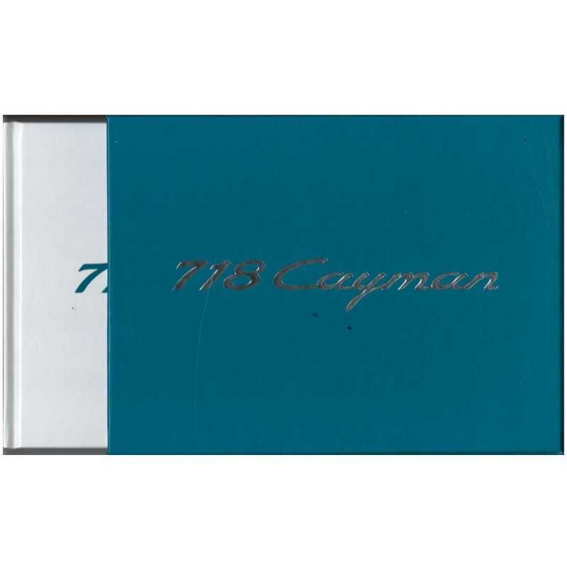 Catalogue PORSCHE 718 CAYMAN et CAYMAN S (02/2016) Allemand | PORS171 - Ref: WSRI 160 101 S310 DE/WW |