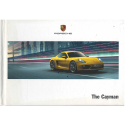 Catalogue PORSCHE CAYMAN et CAYMAN S (06/2013) Anglais | PORS168 - Ref: WSLI 402 000 120 EN/WW |