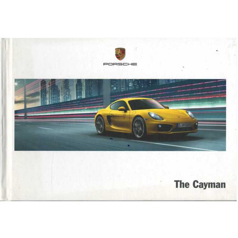 Catalogue PORSCHE CAYMAN et CAYMAN S (06/2013) Anglais | PORS168 - Ref: WSLI 402 000 120 EN/WW |