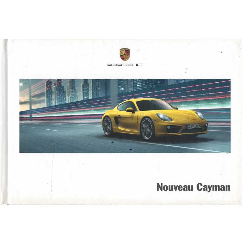 Catalogue PORSCHE CAYMAN et CAYMAN S (10/2012) Français | PORS202 - Ref: WSLI 140 100 023 0 FR/WW |