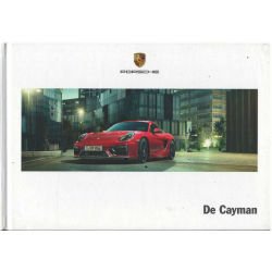 Catalogue PORSCHE CAYMAN et CAYMAN S GTS (03/2014) Néerlandais | PORS158 - Ref: WSLI 150 100 029 1 NL/WW |
