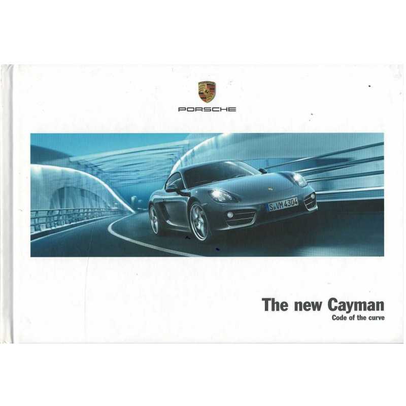 Catalogue PORSCHE CAYMAN et CAYMAN S (08/2012) Anglais | PORS50 - Ref: WSLI 401 000 120 EN/WW |