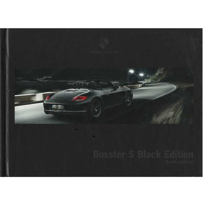 Catalogue PORSCHE BOXSTER S Black Edition (11/2010) Allemand | PORS185 - Ref: WSLS 120 100 051 0 DE/WW |