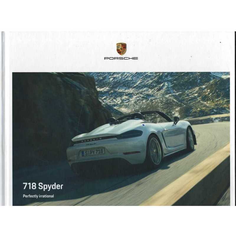 Catalogue PORSCHE 718 SPYDER (06/2019) Néerlandais | PORS210 - Ref: WSLN 200 100 029 1 NL/WW |