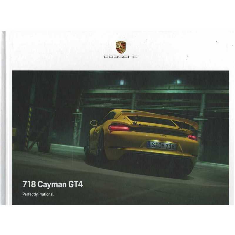 Catalogue PORSCHE 718 CAYMAN GT4 (Anglais) 09/20 | PORS224 - Ref: WSLN 210 100 022 0 EN/WW﻿ |