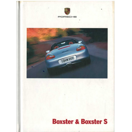 Catalogue PORSCHE BOXSTER & BOXSTER S (08/2000) Néerlandais | PORS132 - Ref: WVK17379101 NL/WW |