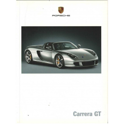 Catalogue PORSCHE Carrera GT (01/2003) Allemand | PORS87 - Ref: WVK211210 D/WW |