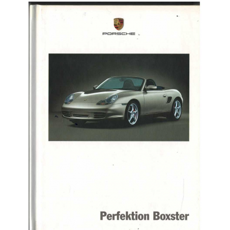 Catalogue PORSCHE BOXSTER et BOXSTER S (08/2002) Allemand | PORS124 - Ref: WVK30021003 D/WW |