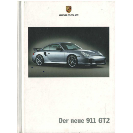 Catalogue PORSCHE 911-996 GT2 (04/2003) Allemand | PORS140 - Ref: WVK21091004 D/WW |